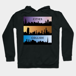 Gradient Skies Cities Collide Hoodie